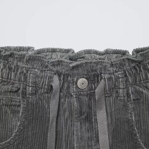 Zara Kids Gray Corduroy Pants